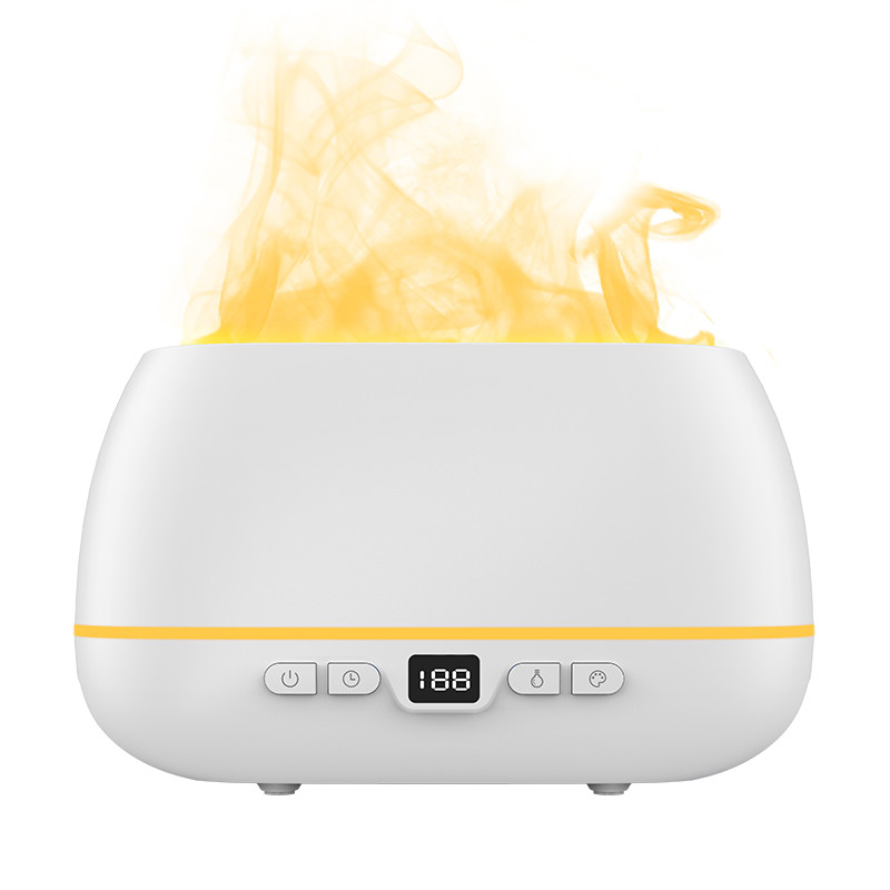 화려한 불꽃 아로마테라피 가습기 200 밀리람베르트 USB 아로마 확산기 세대 시원하 안개